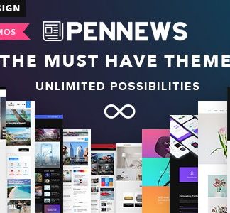 PenNews - News/ Magazine/ Business/ Portfolio/Reviews Landing AMP WordPress Theme