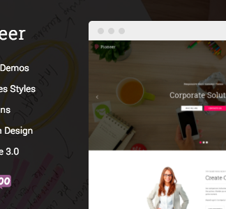 Pioneer - Multi-Concept Corporate WordPress Theme