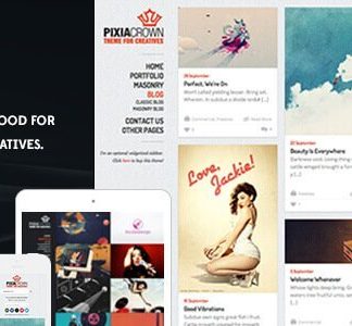 Pixia – Showcase Wordpress Theme