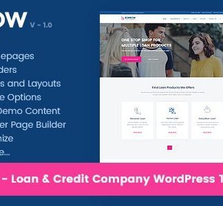 Borrow - Loan Company Responsive Wordpress Theme