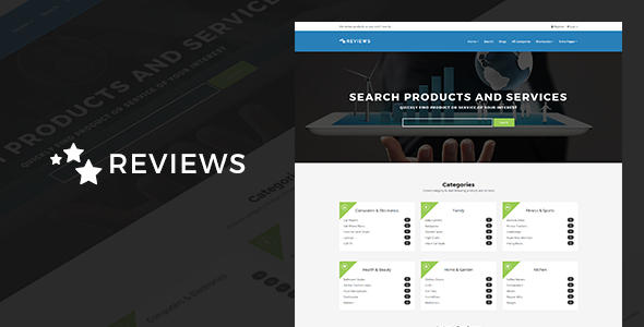 Reviews - Products And Services Review Wp Theme