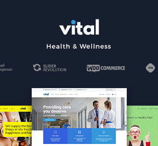 Vital | Health, Medical And Wellness Wordpress Theme