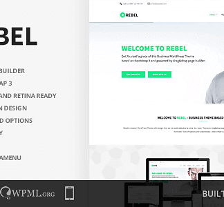 Rebel – Wordpress Business Bootstrap Theme