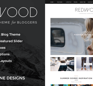 Redwood – A Responsive Wordpress Blog Theme