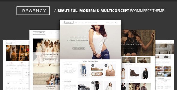 Regency – A Beautiful & Modern Ecommerce Theme