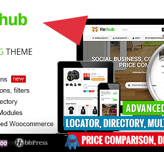 Rehub – Directory Shop Coupon Affiliate Theme