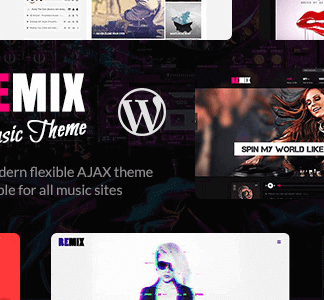 Remix – Music And Musician Ajax Wp Theme