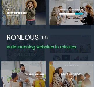 Roneous - Creative Multi-Purpose WordPress Theme