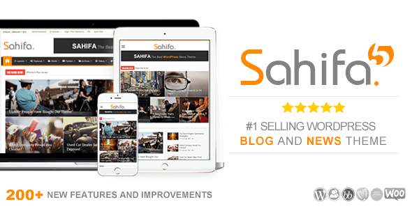 Sahifa – Responsive Wordpress News Magazine Newspaper Theme