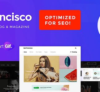 SanFrancisco - MultiConcept Blog & Magazine WordPress Theme