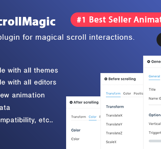 Scroll Magic Wordpress - Scrolling Animation Builder Plugin