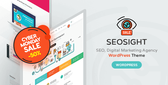 Seosight – Seo Digital Marketing Agency Wp Theme With Shop