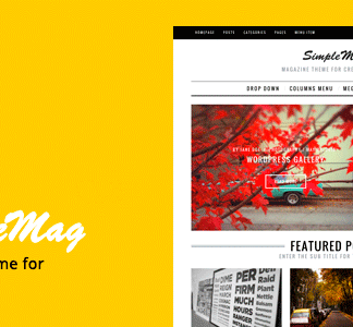 Simplemag – Magazine Theme For Creative Stuff