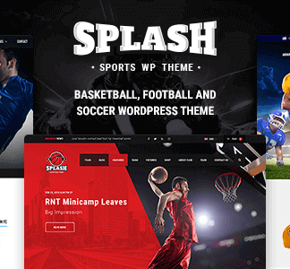 Splash - Sport Club WordPress Theme