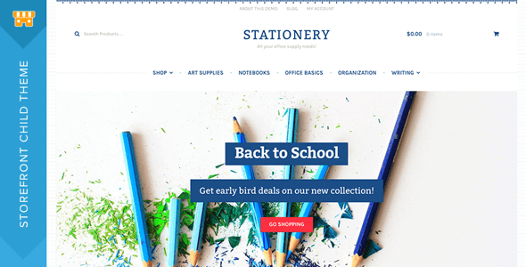 Storefront Stationery