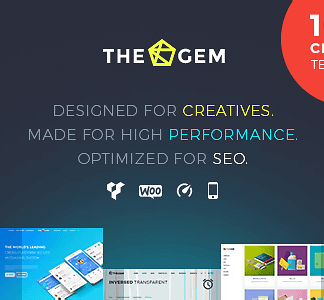 Thegem – Creative Multi-Purpose High-Performance Wordpress Theme