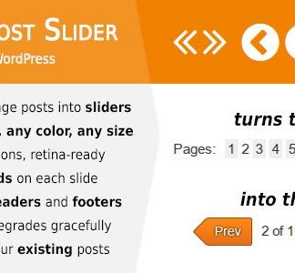 Theia Post Slider for Wordpress