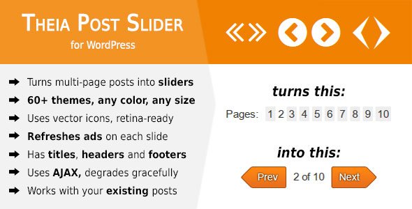 Theia Post Slider for Wordpress
