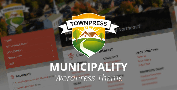 TownPress - Municipality WordPress Theme