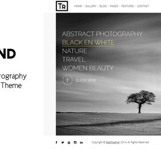 Trend – Photography Wordpress Theme