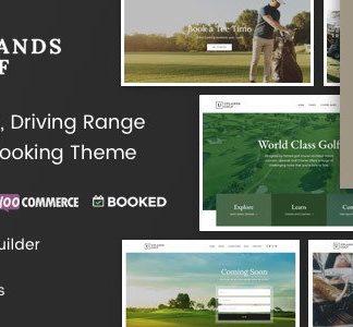 Uplands - Golf Course WordPress Theme