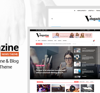 Vmagazine- Blog, NewsPaper, Magazine WordPress Themes