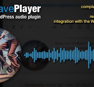 WavePlayer - WordPress Audio Player with Waveform and Playlist