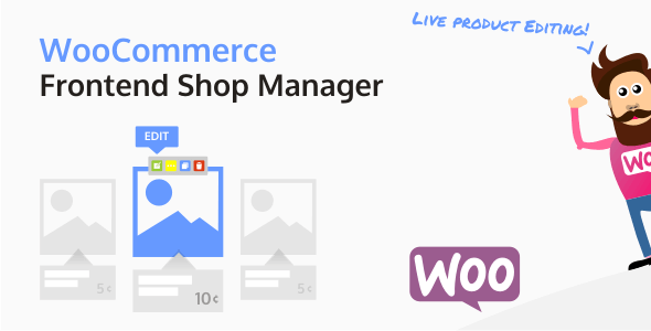 Woocommerce Frontend Shop Manager