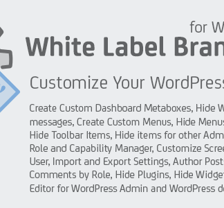 White Label Branding For Wordpress Multisite