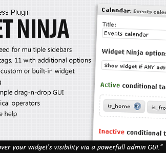 Widget Ninja – Ultimate Widget Controller