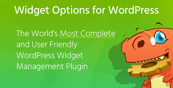 Extended Widget Options – All-In-One Wordpress Widget Control