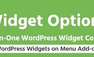 Widgets On Menu – Addon For Extended Widget Options Plugin