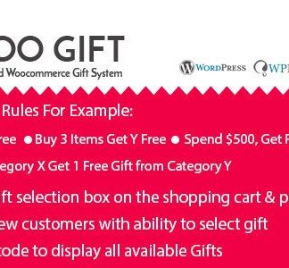 Woo Gift - Advanced Woocommerce Gift Plugin