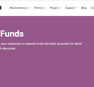 Woocommerce Account Funds