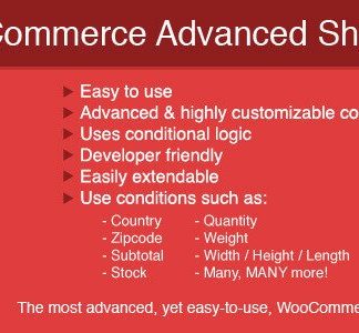 Woocommerce Advanced Shipping