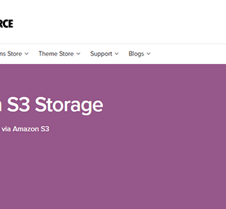 Woocommerce Amazon S3 Storage