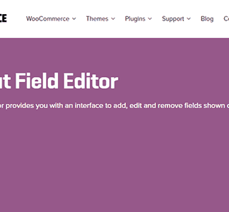 Woocommerce Checkout Field Editor