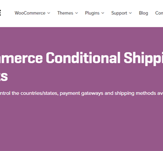 Woocommerce Conditional Shipping And Payments