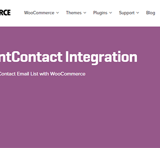 Woocommerce Constant Contact Integration