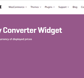 Woocommerce Currency Converter Widget