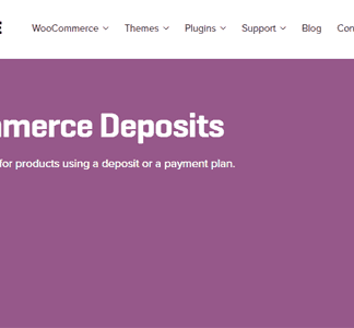 Woocommerce Deposits