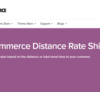 Woocommerce Distance Rate Shipping