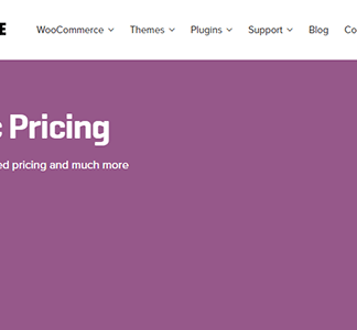 Woocommerce Dynamic Pricing