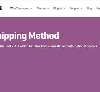 Woocommerce Fedex Shipping Method