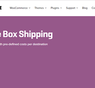 Woocommerce Shipping Flat Rate Boxes