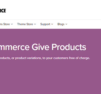 Woocommerce Give Products