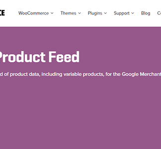 Woocommerce Google Product Feeds