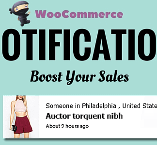 Woocommerce Notification – Boost Your Sales Live Feed Sales Upsells