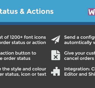 Woocommerce Order Status & Actions Manager