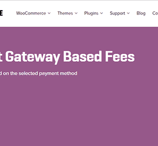 Woocommerce Payment Gateway Based Fees